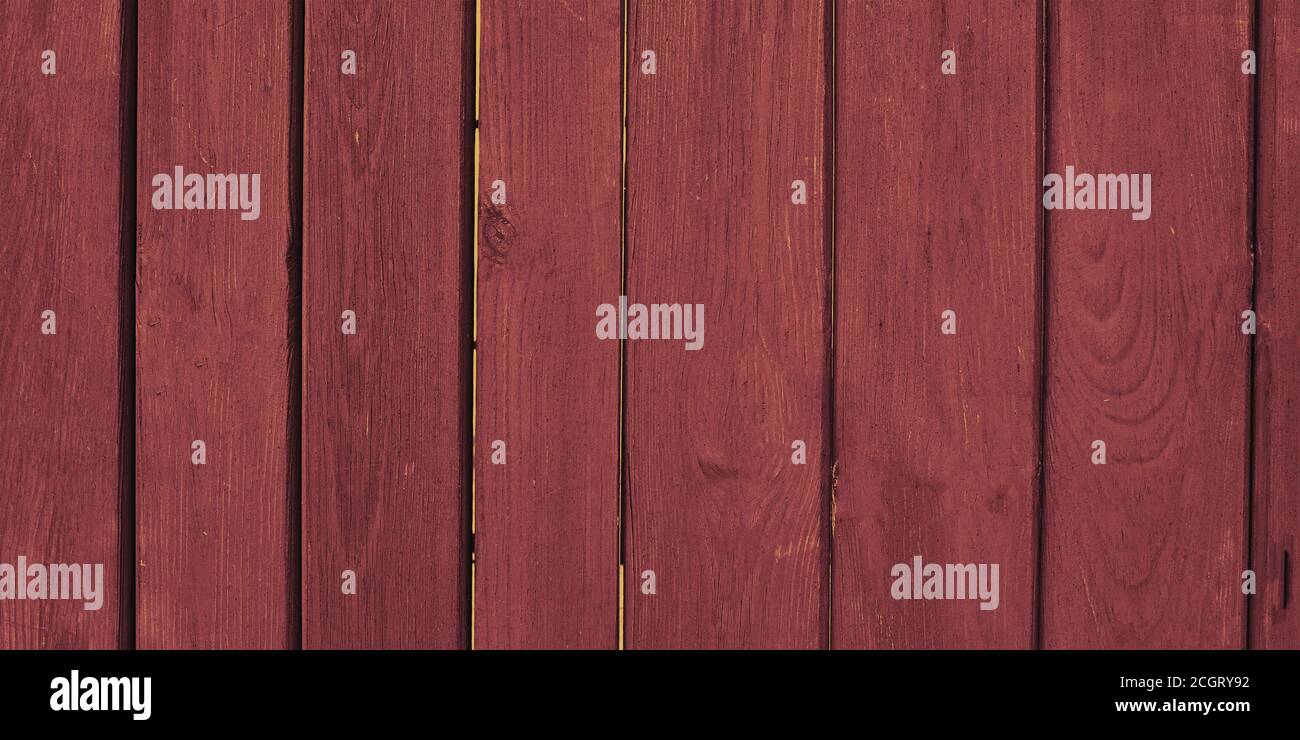 Red wooden fence hi-res stock photography and images - Alamy