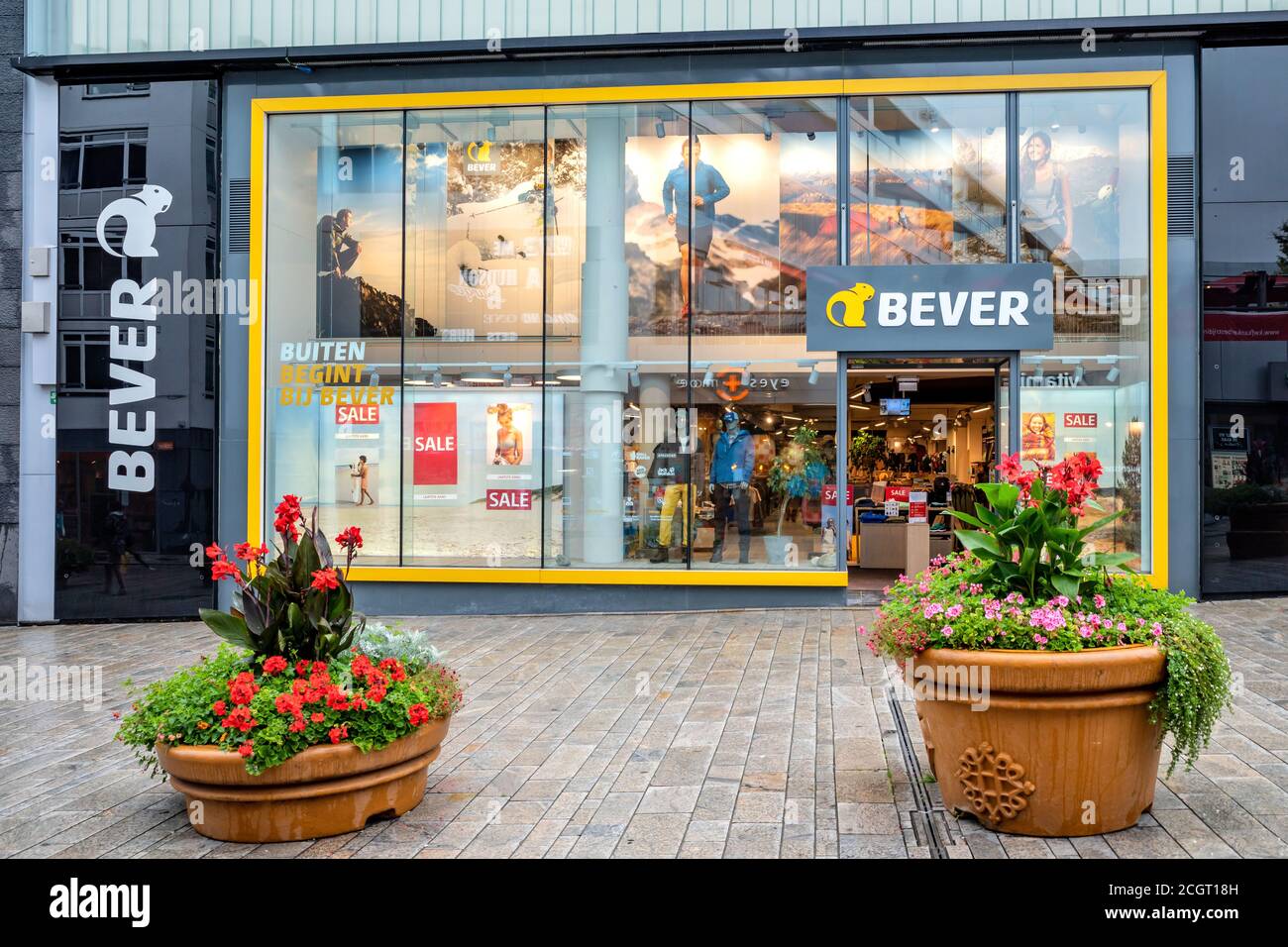 Bever outdoor store in Almere, The Stock Photo - Alamy