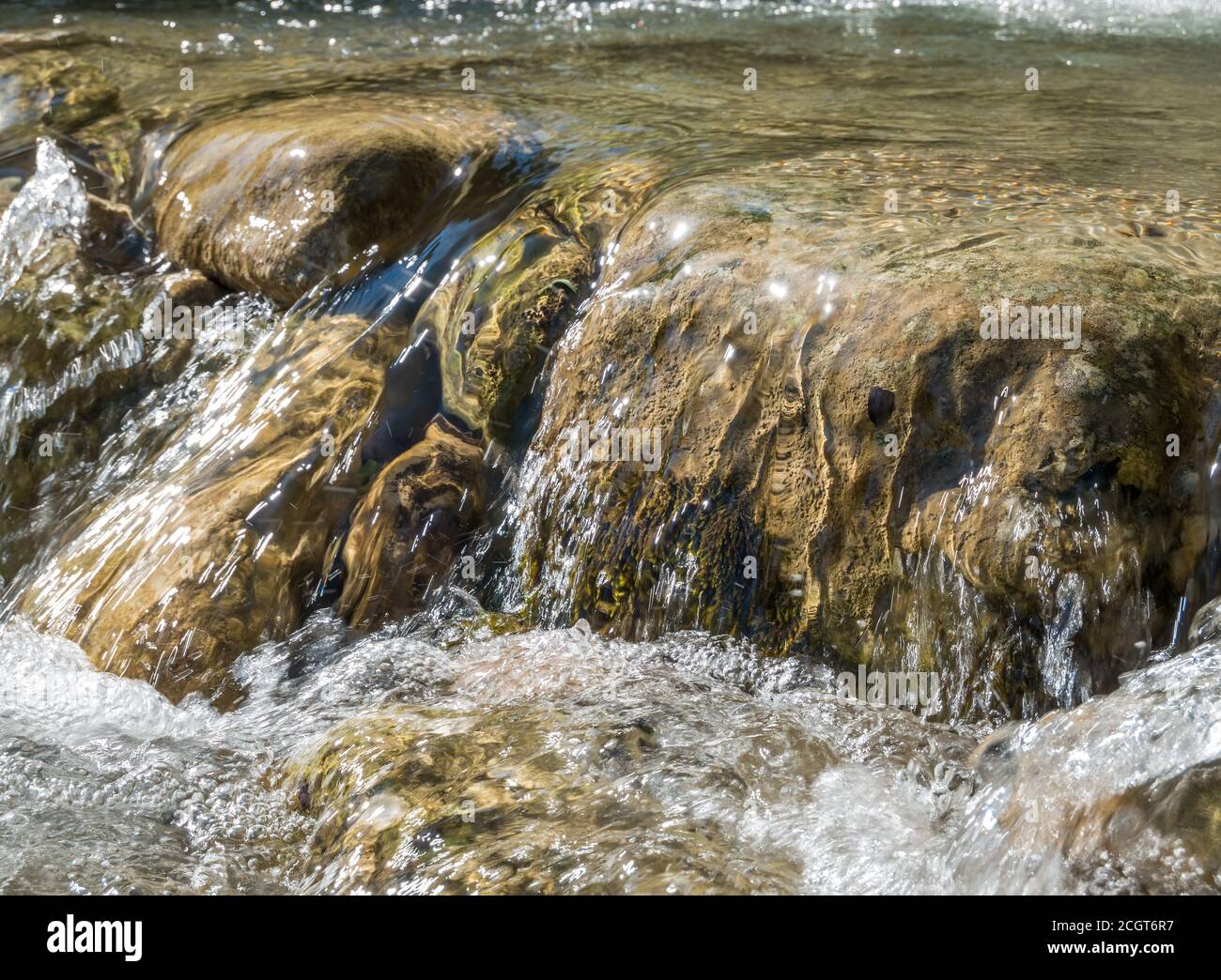 Water flowing over bridge hi-res stock photography and images - Alamy