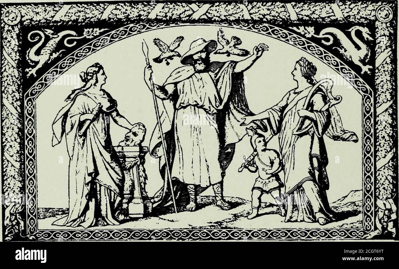 Richard Wagner His Life And Works Representation Of The Nibelungen Ring At Bayreuth In 1876 Funeral Procession Of Siegfried Third Act Of The Gotterdammerung After A Drawing By M