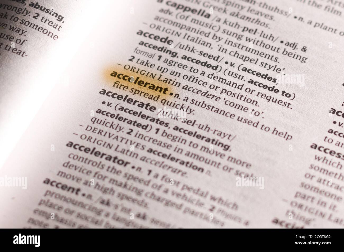 Accelerant hi-res stock photography and images - Alamy