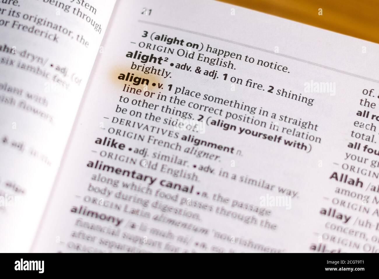 Text align hi-res stock photography and images - Alamy