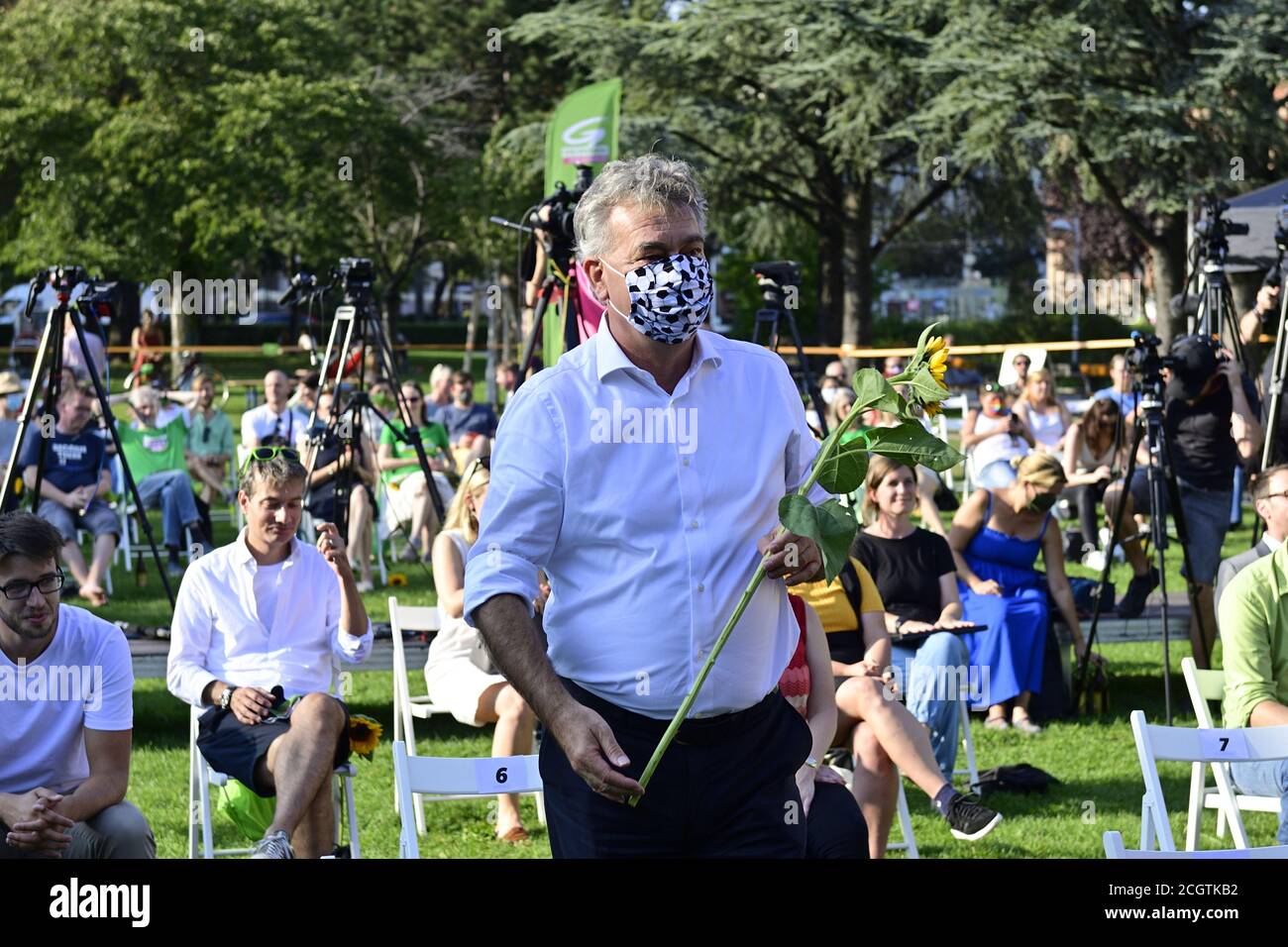 Vienna, Austria. 12th Sep, 2020. Green (Green Party Austria) Vienna's