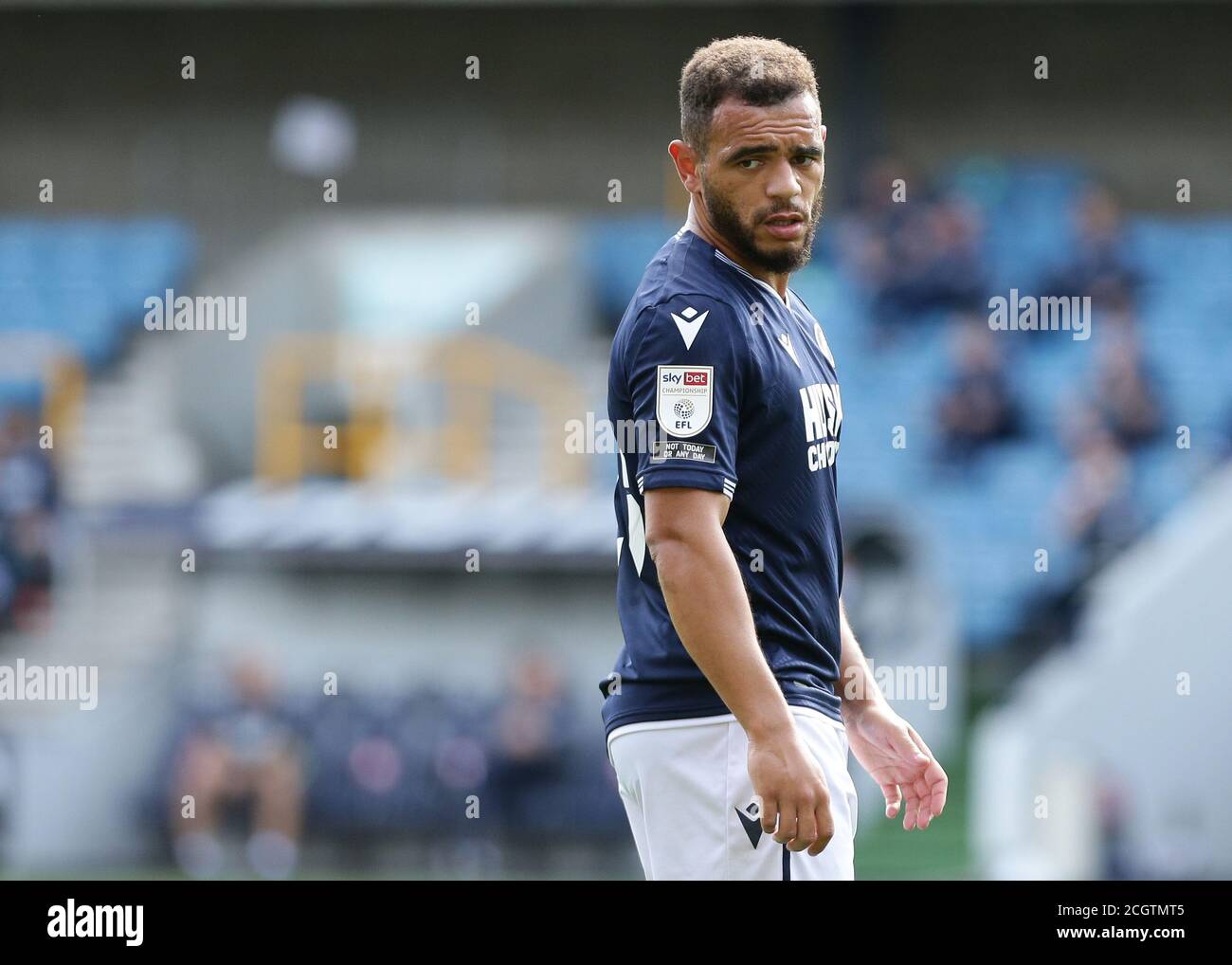 LONDON, United Kingdom, JULY 14:L-R Mason Bennett of Millwall Blackburn  Rovers' Elliott Bennett and Blackburn Rovers' Christian Walton during EFL  Sky Stock Photo - Alamy