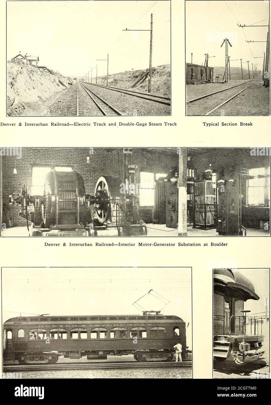 . Electric railway journal . Denver City Tramway—Central Car