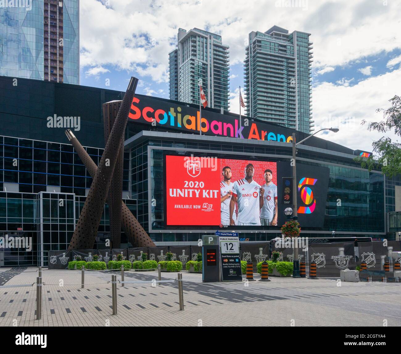 Scotiabank Arena Toronto ON Canada Stock Photo - Alamy