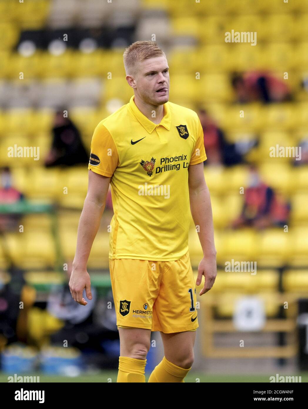 Livingston, UK. 11th Feb, 2020. Lars Lokotsch of Livingston during the ...