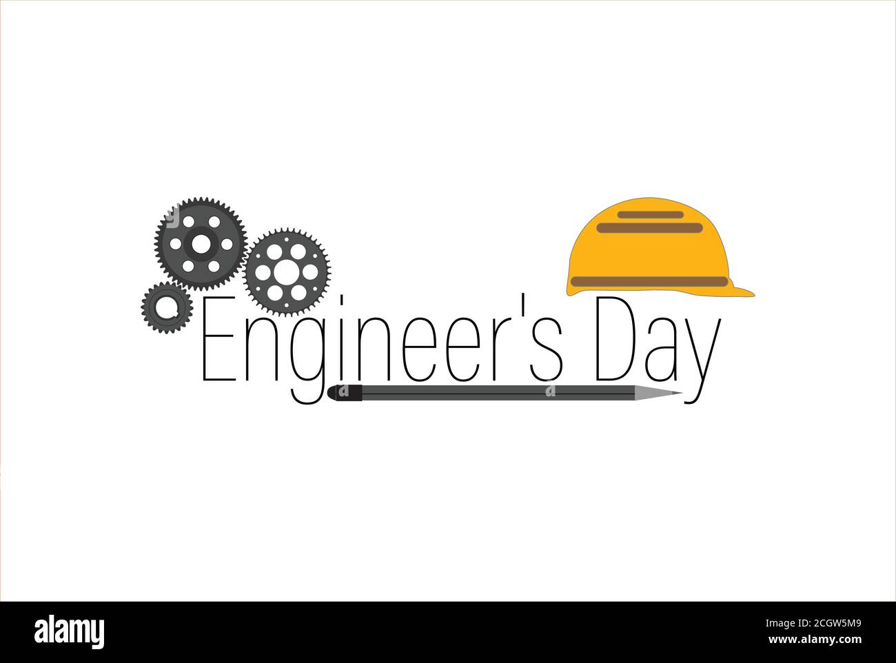 Vector Illustration of Engineer's day India. 16th September. Background  with construction instruments Stock Vector Image & Art - Alamy