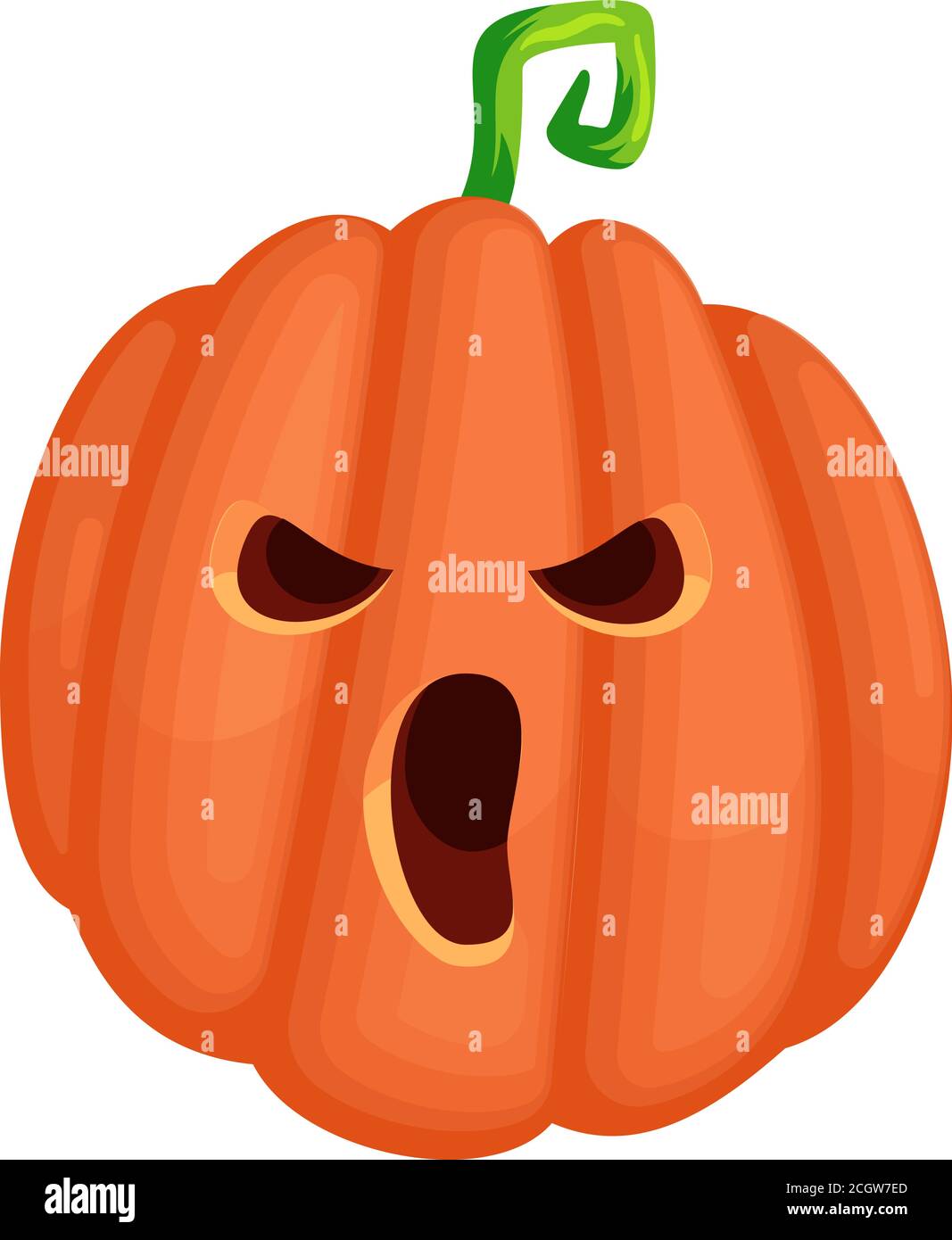 Halloween pumpkin vector illustration Stock Vector Image & Art - Alamy