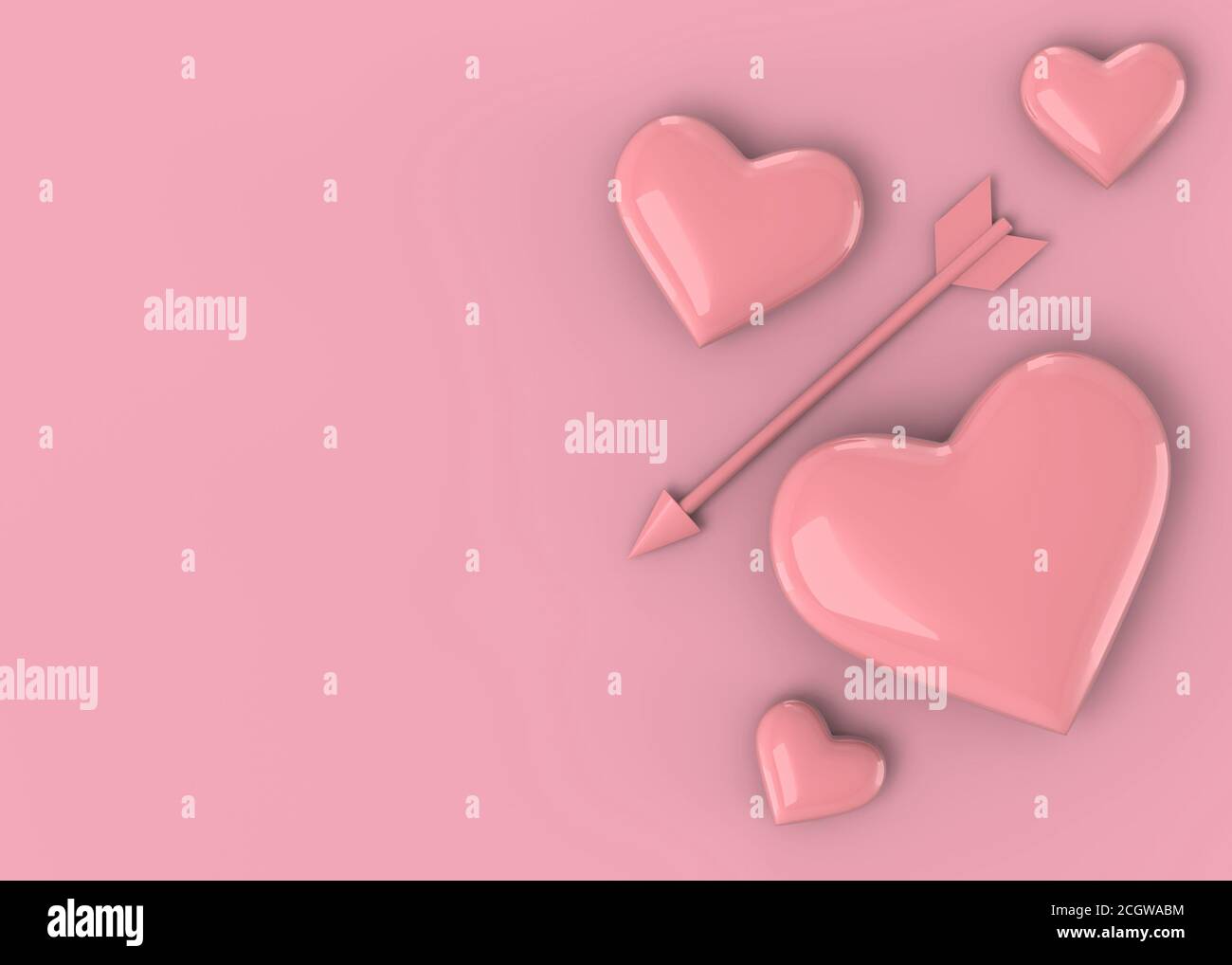 Arrow heart hi-res stock photography and images - Alamy
