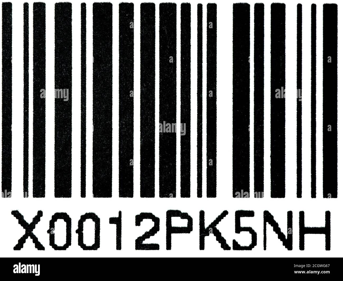 Bar code identification technology Cut Out Stock Images & Pictures - Alamy