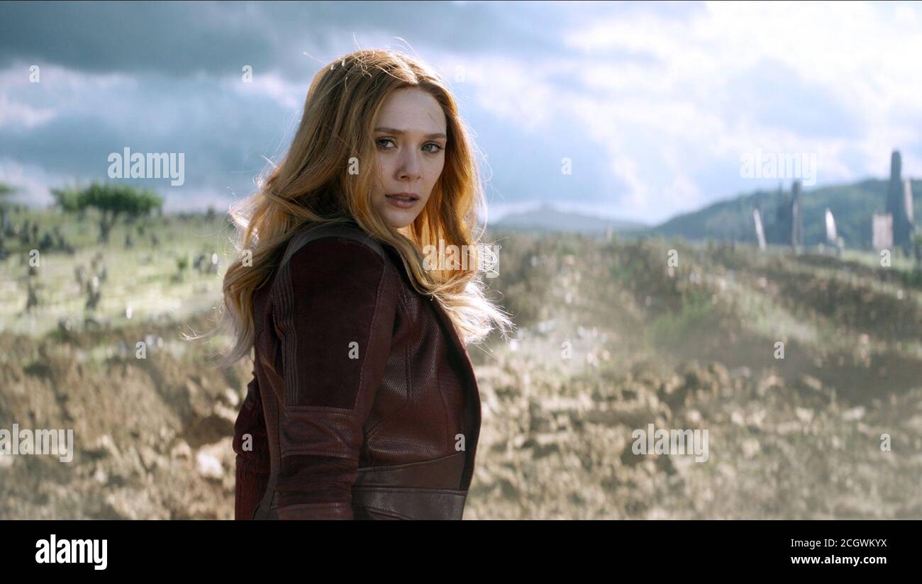 Elizabeth Olsen Avengers High Resolution Stock Photography And Images Alamy