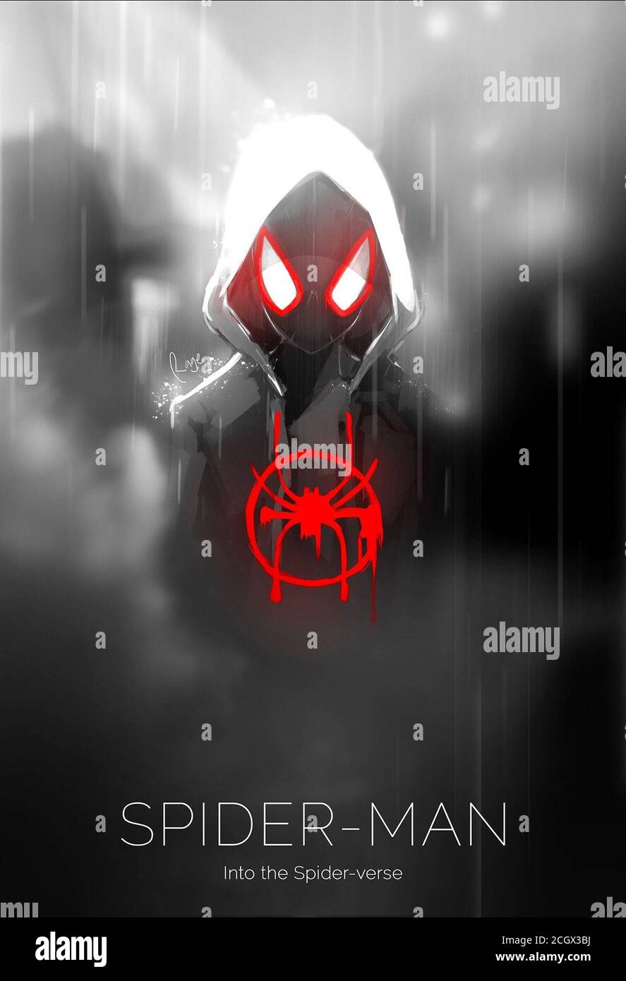into the spider verse poster into the spider verse poster