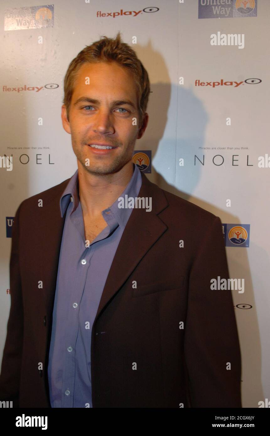 Paul Walkers Death High Resolution Stock Photography And Images Alamy