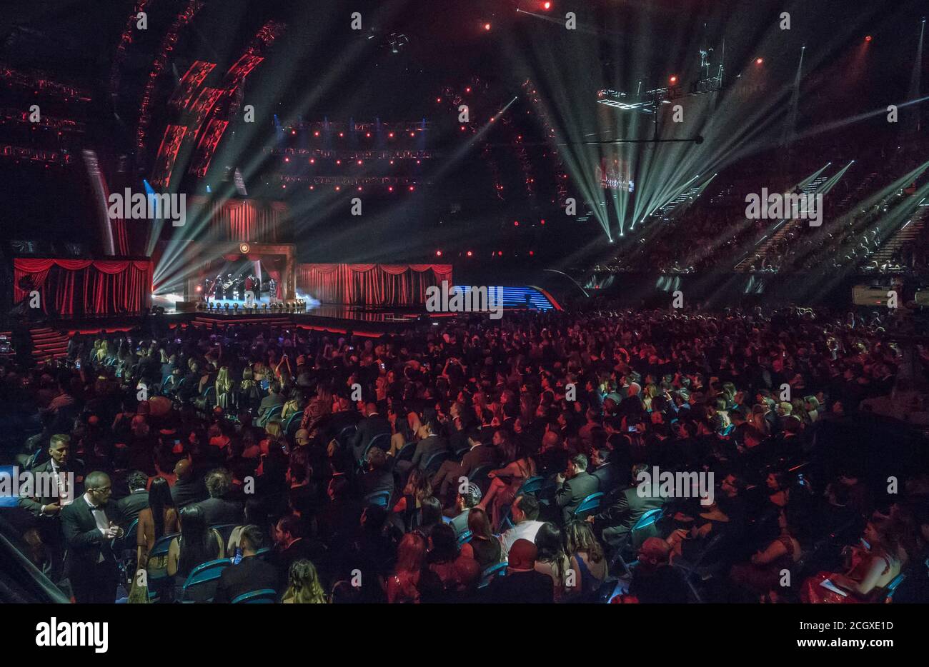 Latin Grammy Awards show 2017, MGM Grand, Las Vegas, Nevada, USA Stock Photo