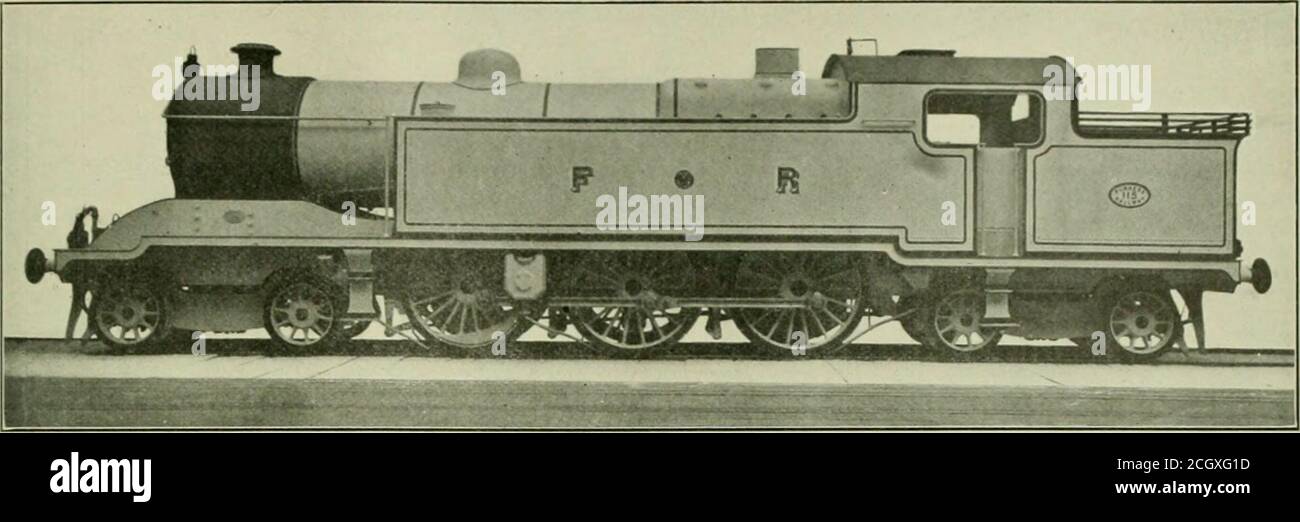 . Railway mechanical engineer . Pacific Type Locomotive on the Paris ...
