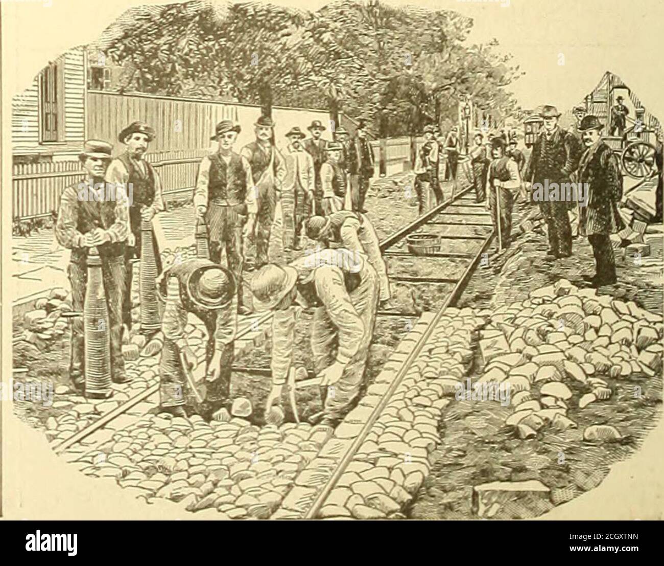 . The Street railway journal . Bradys Patent Couplingand Iron Hame. Most convenient and economical devices known lor street railway harness-sent subject to Inspection berore paying tor them, on application to U. S. HARNESS CO., P. BRAOY, MANAGER, CHICAGO, ILL. ALL IRON AND STEEL. The most permanent and very best formof railroad construction for public streets.Fully endorsed by city and town authori-ties. Send for circular. Prices furnished on application to Wm. Wharton, Jr, &. Co., Lim., Phila., Pa., General Agents,Or D. F. Longstreet, Providence, R. I.. Febrtjaby, 1886.] THE STEEET EAILWAT JO Stock Photo