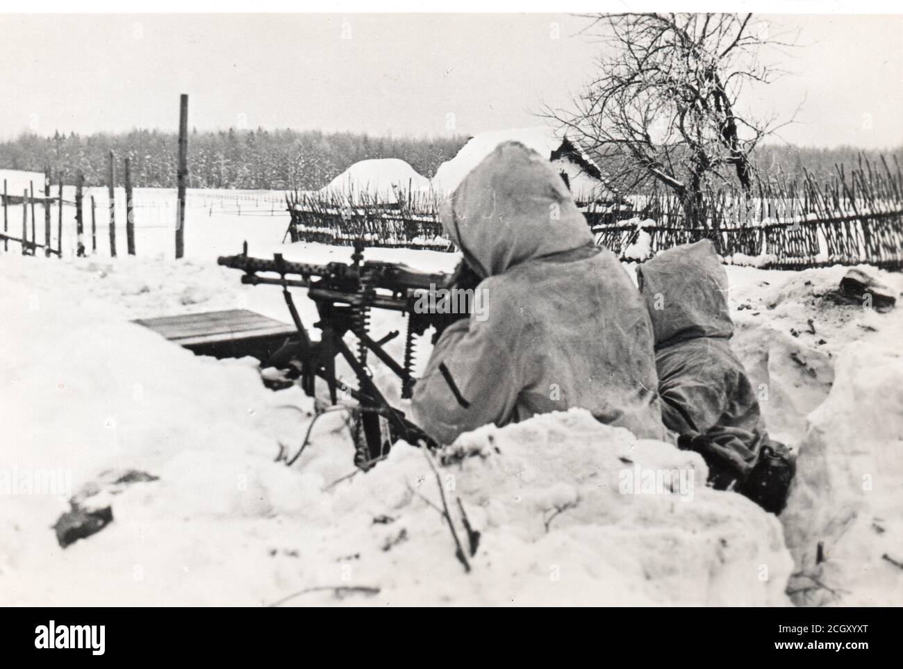 German Soldiers 1943 Mg34 High Resolution Stock Photography and Images ...
