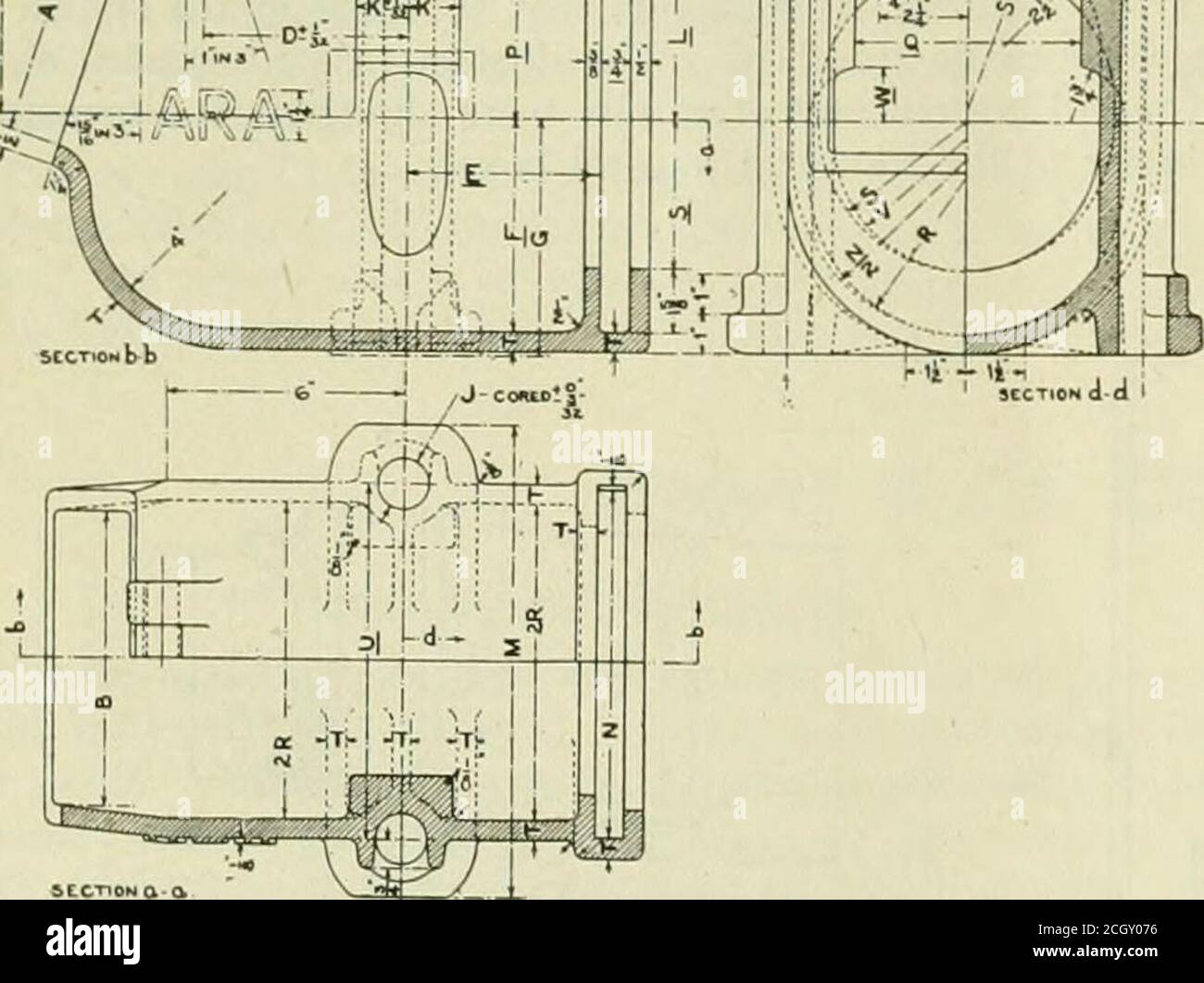 . Railway mechanical engineer .  L CLASSIFI-CATIONOFCUARD SlZ cOF JOURNAL A B C D E c 5X9 8 9j 4| 61 4* D 5f X 10 8| 10 4s 6i 5i Z 6X11 ioI ioJ 5A 7h 5* r &i X IE 1 I ng 5| 7S 6i Fig. 3—Recommended Form of Dust Guard -CMi* -i FCT^rrirrr &gt; i. SICtNO 4 Classificationof Box. Size ofJournal. A B c D E F G H 1 1ll 1.p. V Hi &gt;a 4 44 K i;..i;,i1.,i, w i 14 m LV. 4. 1, 54 X 11 1MIX M C 5 by 9 m 7, BiS v.. , 5« I,. 5M II. I2M E. ... 6 by 11 ?. 7 8j 11. F ,.... 6Mbyl2 m 9, lli N 0 p .5!40 074 R44 IS s 3i1 l1.4M C.I. T4 I 2 ■•k Ml.S.C. T4 . ..;» U !l ■&gt;■.104 II » C. 5 by 9 . s 24 W D.. 5.4 by Stock Photo