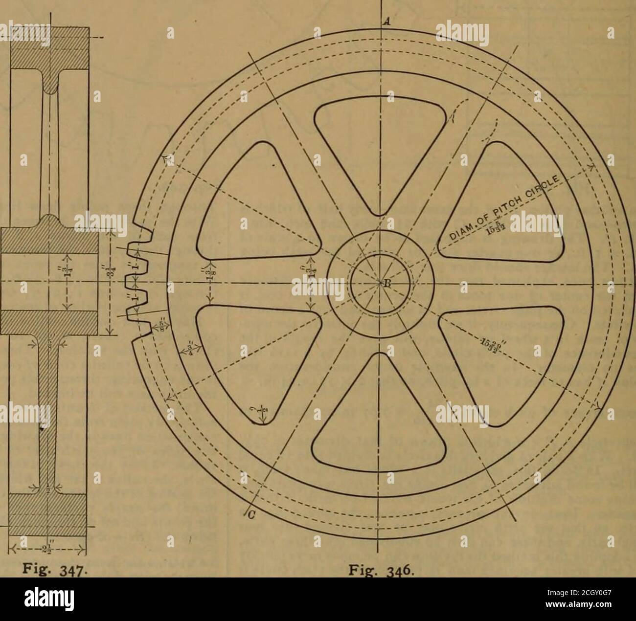 The Railroad And Engineering Journal On The Pitch Cir Cle P As The Wheelis To Gear Into A Pinionwith 12 Teeth Which Wouldbe One Half The Diameterof The Wheel The Gener Ating
