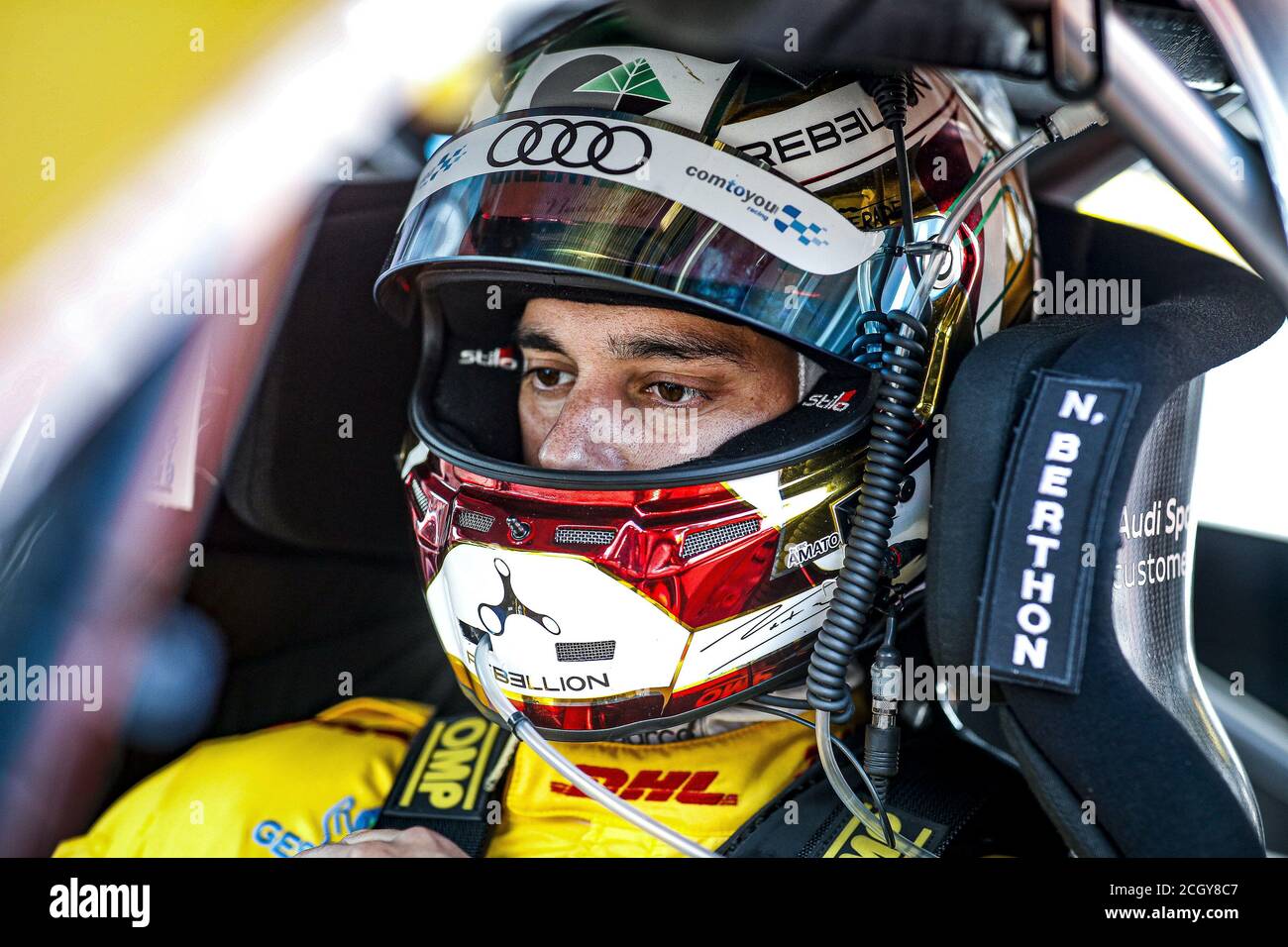 Berthon Nathanael (fra), Comtoyou DHL Team Audi Sport, Audi LMS, portrait during the 2020 FIA WTCR Race of Belgium, 1st round of the 2020 FIA World To Stock Photo