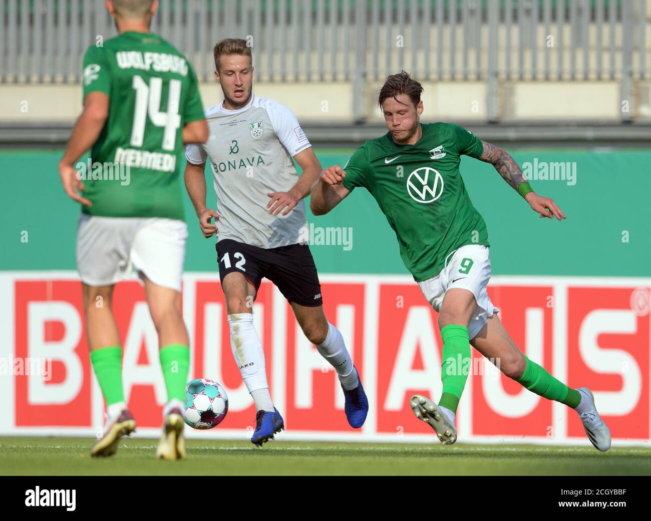 Wolfsburg, Germany. 12th Sep, 2020. Football DFB Cup, FSV Union