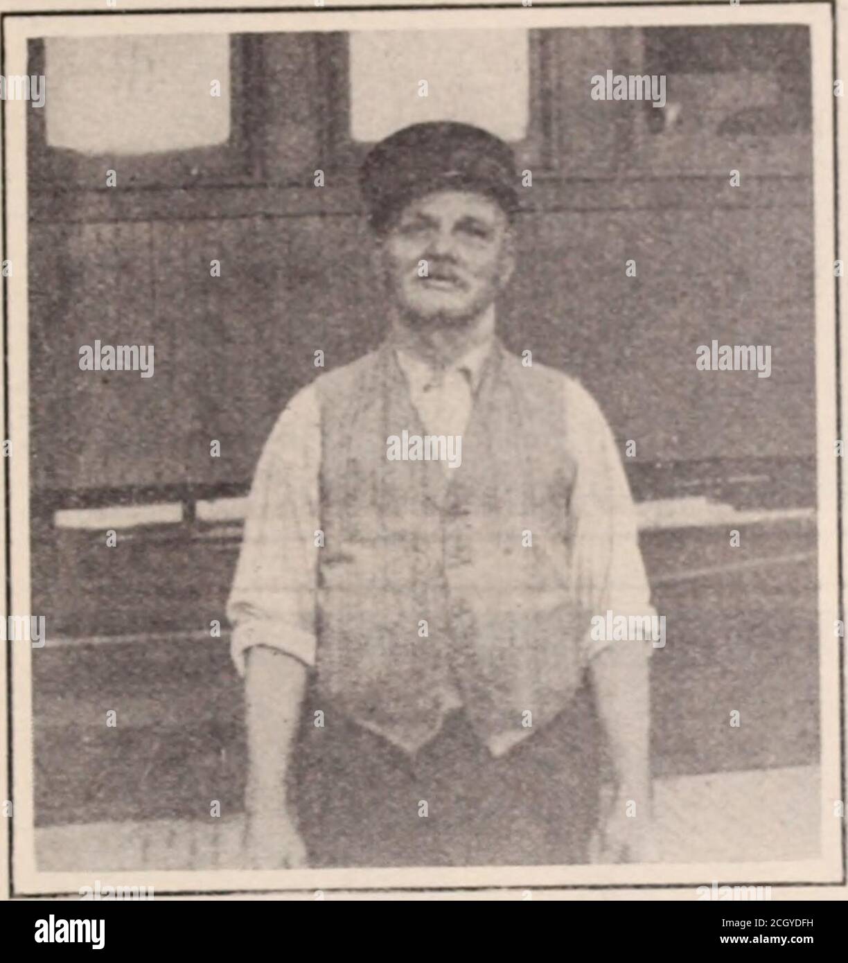 . Baltimore and Ohio employees magazine . HOUSE CREW, COLUMBUS YARD THE BALTIMORE AM) OIIK) l-MILo^ KS MACA/IM. 01. CHARLES A. TONEY The accompanying picture is of Chas. A.Toney, at present employed as janitor at theNewark passenger station. Mr. Toney was born in Cincinnati, March 1st,1850, and entered the service of the lialtimore &Ohio Railroad Company September 5th, 1874,as private car porter with W. C. Quincy, generalmanager lines west of the Ohio Rivef, and wassuccessively with general managers C. H. Hut-son, Bradford Dunhan, Captain V. W. Peabody,and later with general superintendent J. Stock Photo