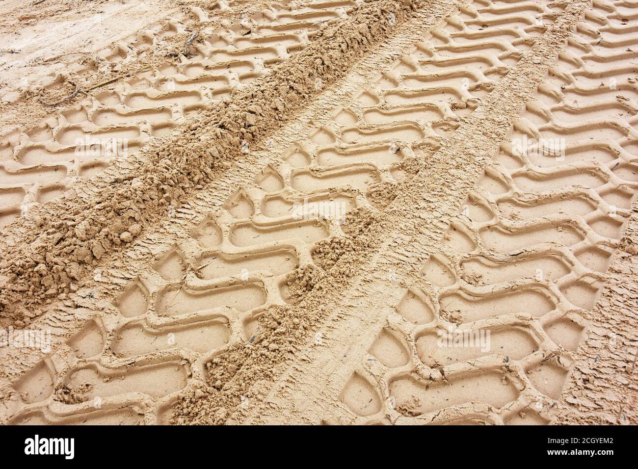 Tire marks in sand hires stock photography and images Alamy