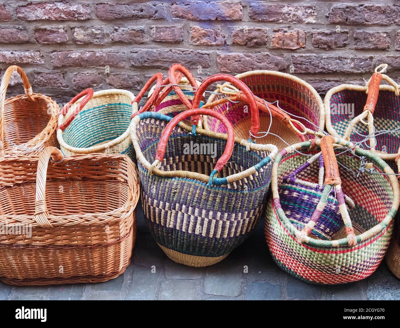 Colorful Zoe Market Basket main image 1