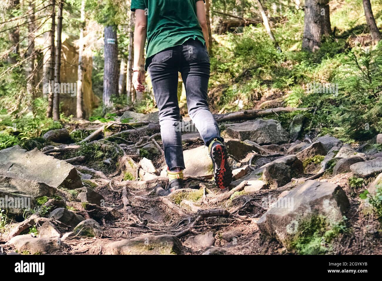 Sporty hiking deals shoes
