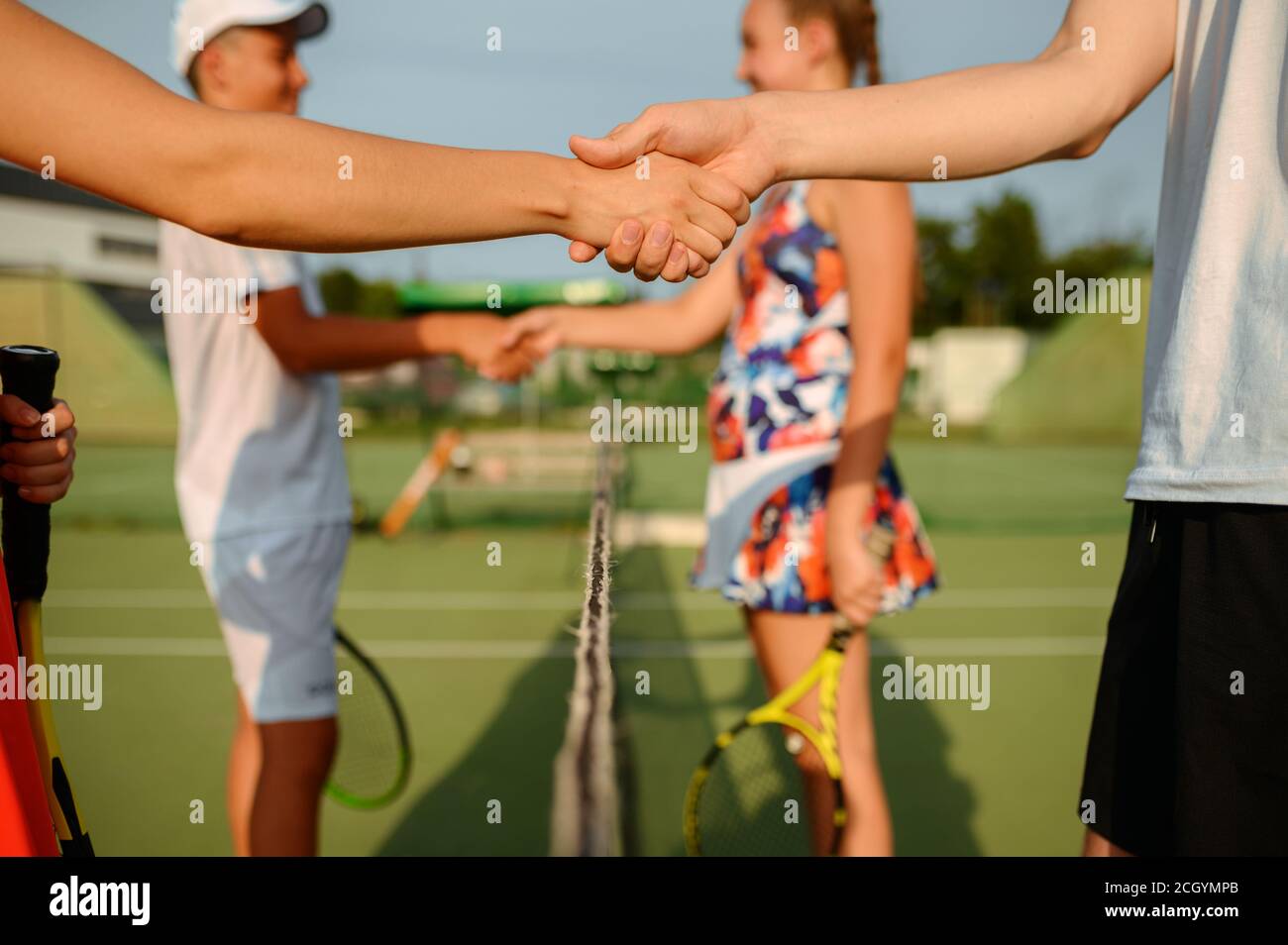 Mixed doubles tennis hires stock photography and images Alamy