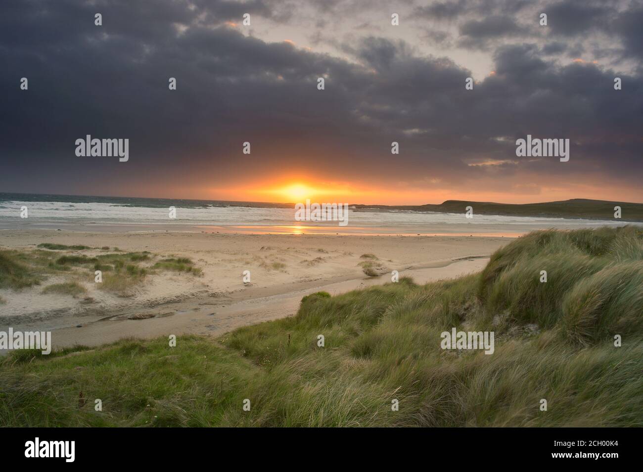Beach at Machir Bay Islay Scotland UK Stock Photo