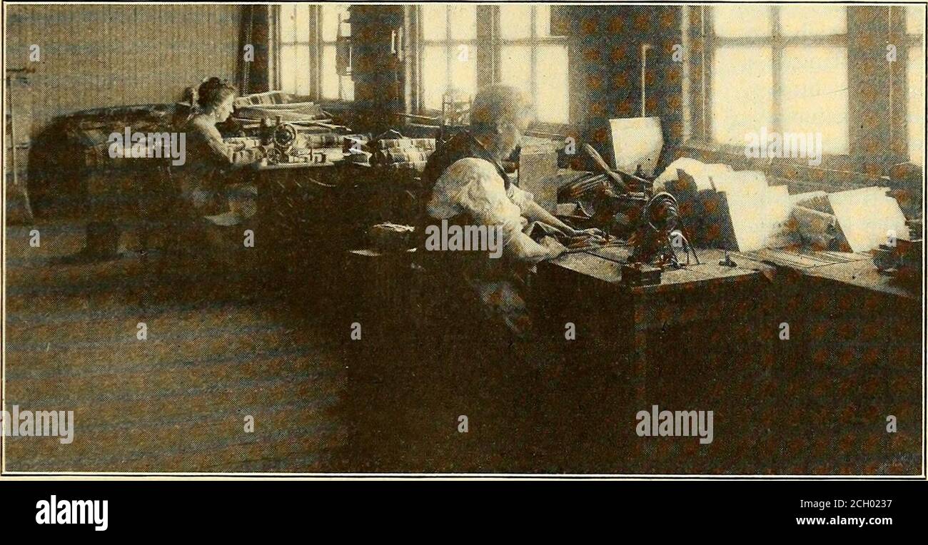 . Electric railway journal . efects have developed which could be attrib-uted to their absence. About two miles of this type ofconstruction is in use. The cross cracks continue to make their appearanceafter the track has been in use a comparatively shorttime, despite all efforts to overcome this defect. Theyoften develop into bad holes under heavy traffic andrequire patching. Regardless of the distance betweenexpansion joints, in the earlier constructions, one ortwo cracks would develop between joints in almost everysection. In the latest type with the expansion jointseliminated, the, cracks h Stock Photo