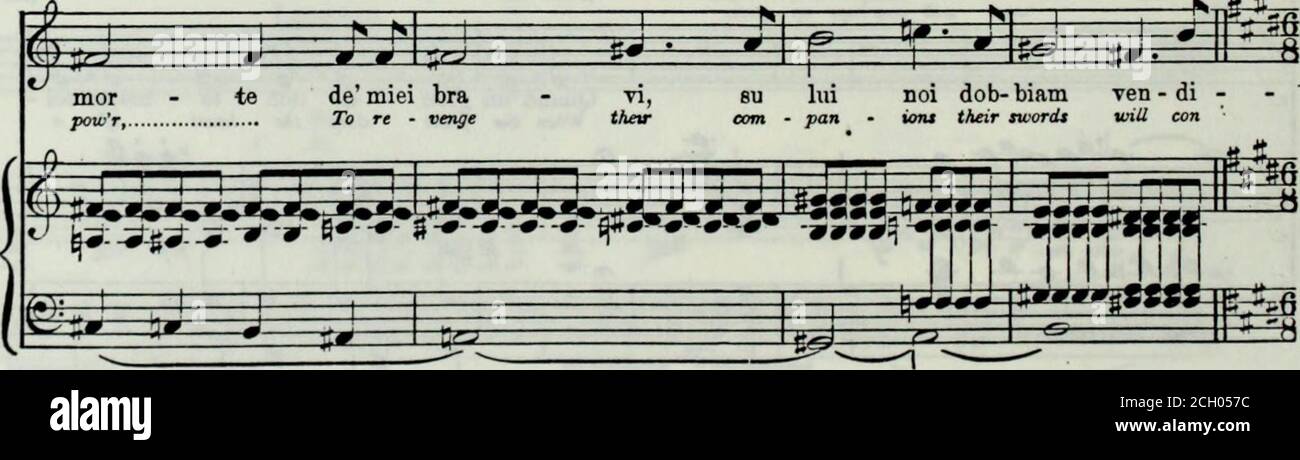 Fra diavolo : opera in three acts . A m 3=?= j • i :g^+g *J - da - to in -  sul - tar, tot - diCT- to brave. se