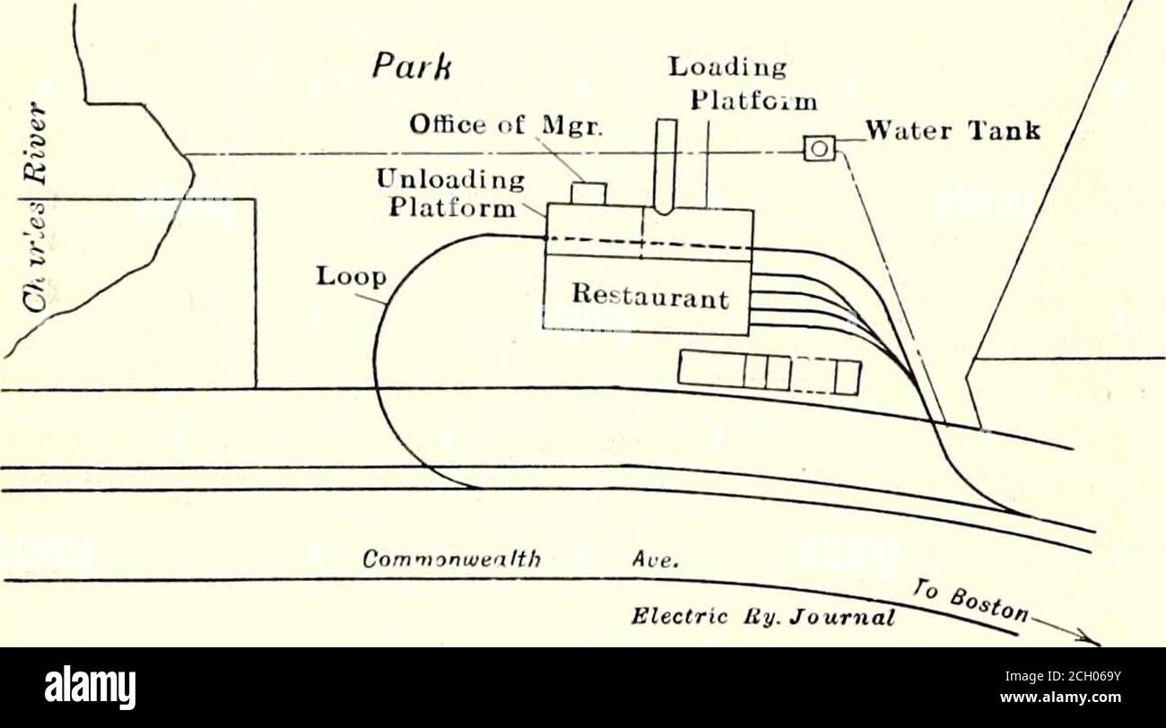 Electric Railway Journal Wire Fence Lighting And Administration The Electrical Service Of The Park Is Supplied By Theedison Electric Illuminating Company Of Boston Mass A Total Of 2192 Incandescent Lamps Is