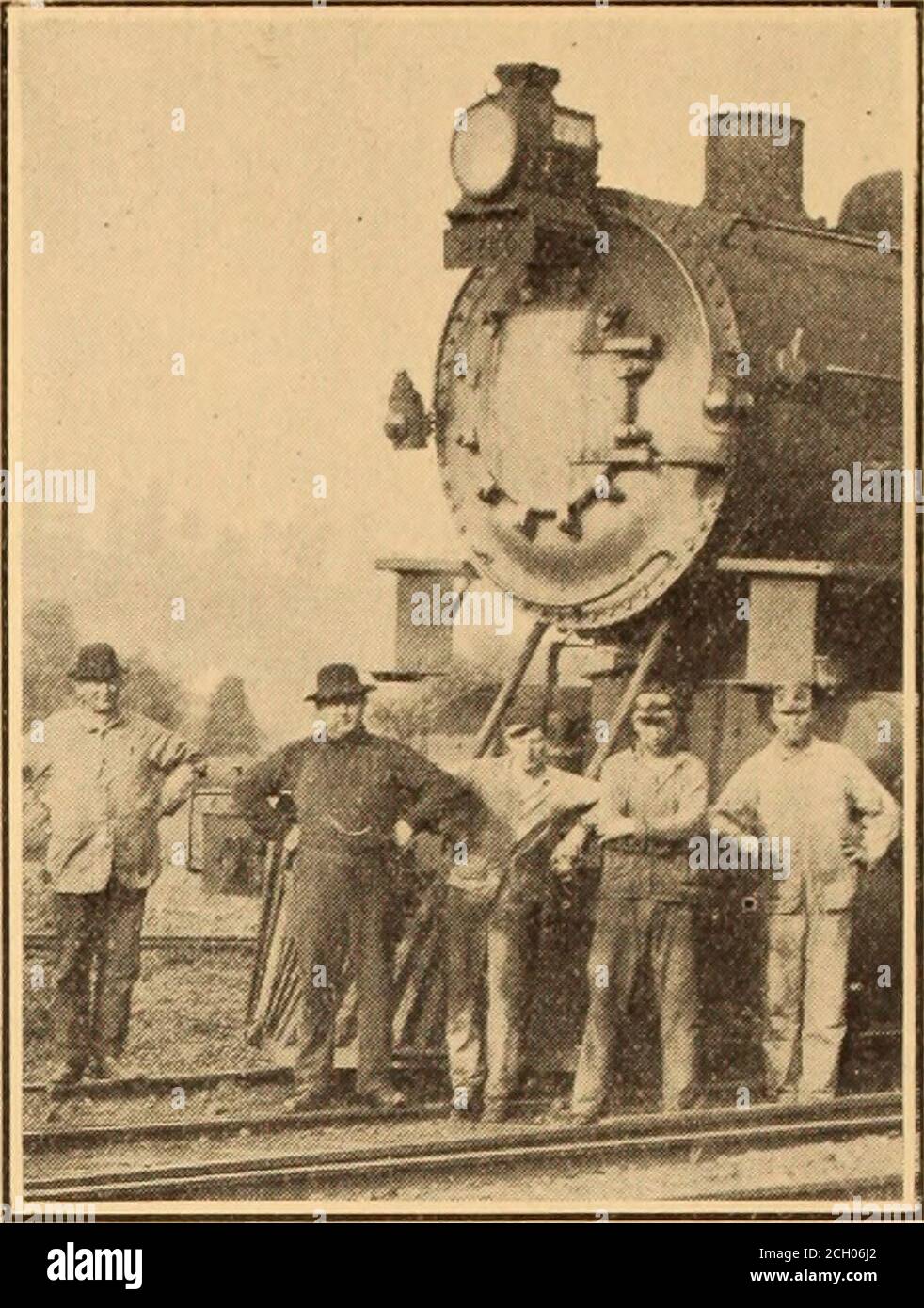 Baltimore And Ohio Employees Magazine The Late William Gallivan Was Roadforeman Of Engines Here Brakemen George Goheen And Johnblackburn Will Take Trains 4 And 1 And B W Sands And