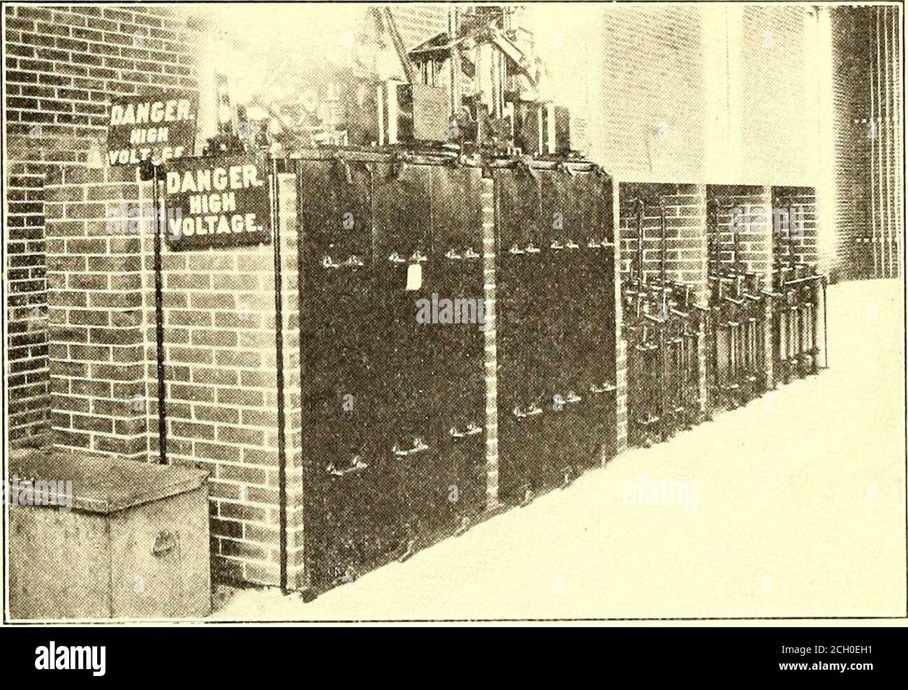 . The Street railway journal . FIG. 3.—OVERLOAD RELAYS AND HIGHTENSION