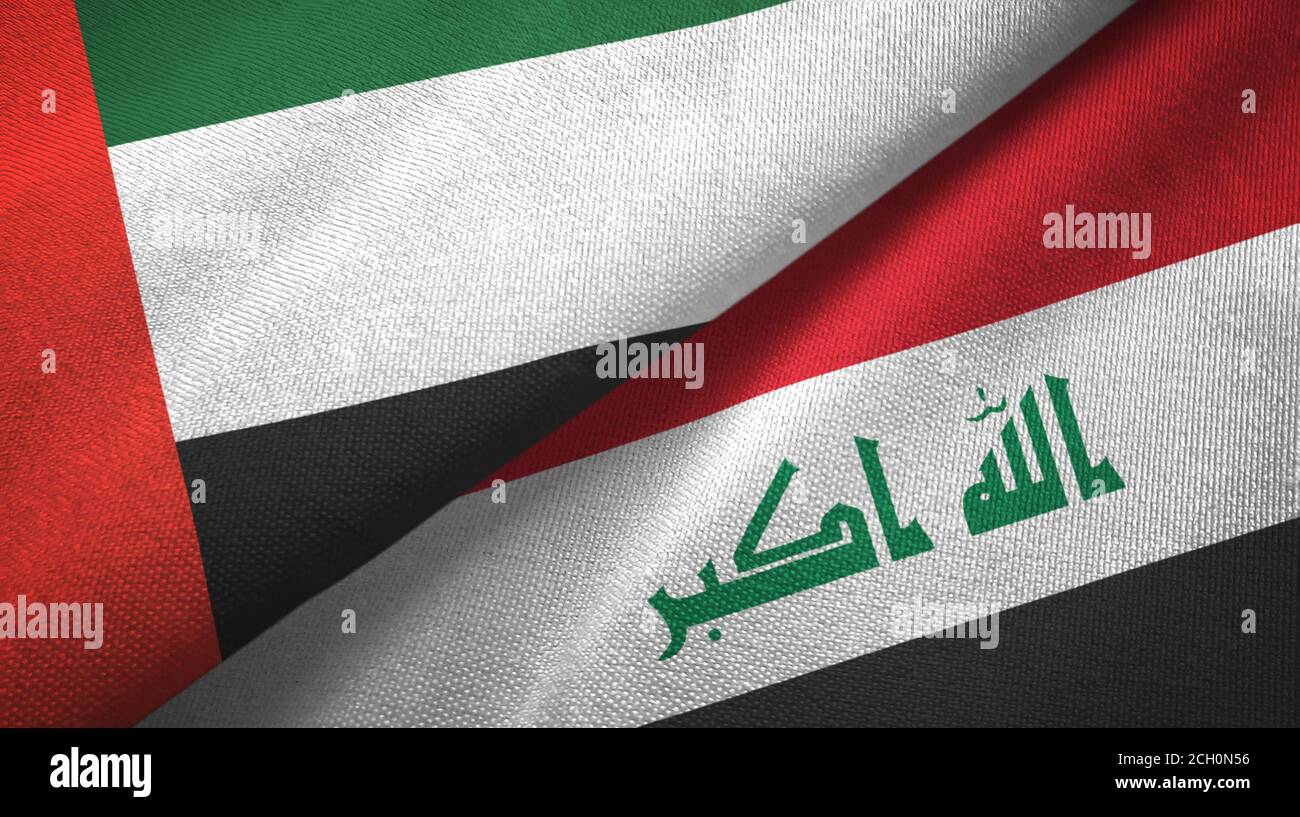 Emirates iraq flag hi-res stock photography and images - Alamy