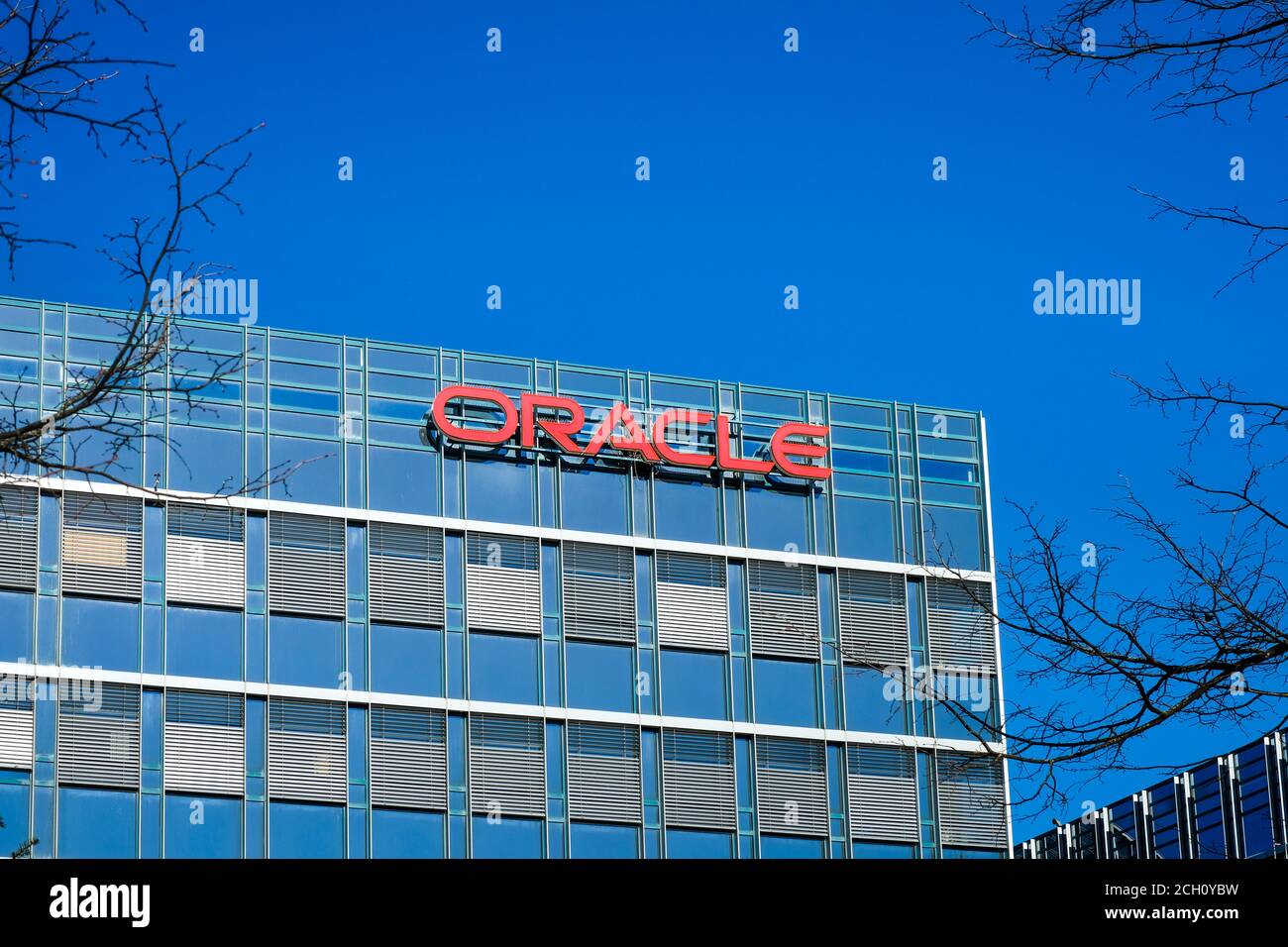 Oracle headquarters office Stock Photo