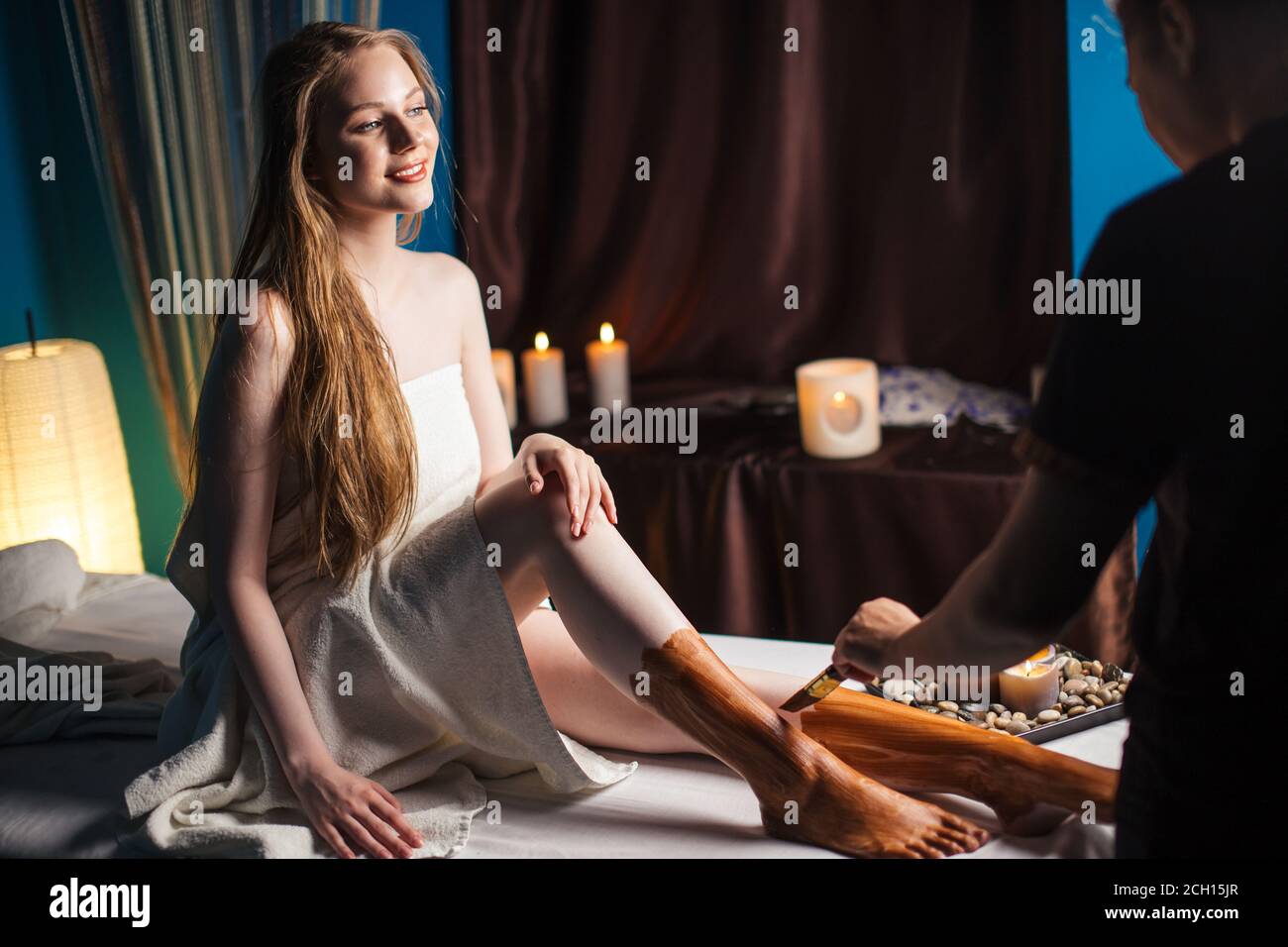 Mud Spa Feet High Resolution Stock Photography and Images - Alamy