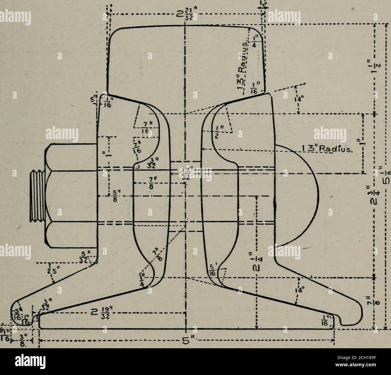 . The science of railways . Fig. 380. PENNSYLVANIA R. R. STANDARD RAIL SECTION. 100 pounds per
