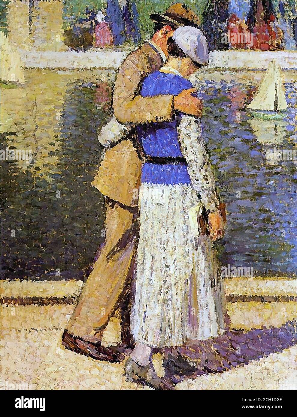 Martin Henri Couple D Amoureux French School 19th And Early th Century Stock Photo Alamy
