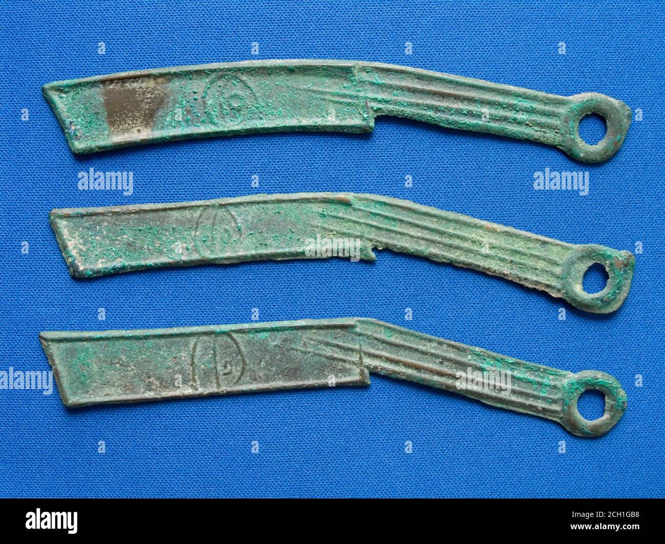 Chinese Knife Money Stock Photo Alamy