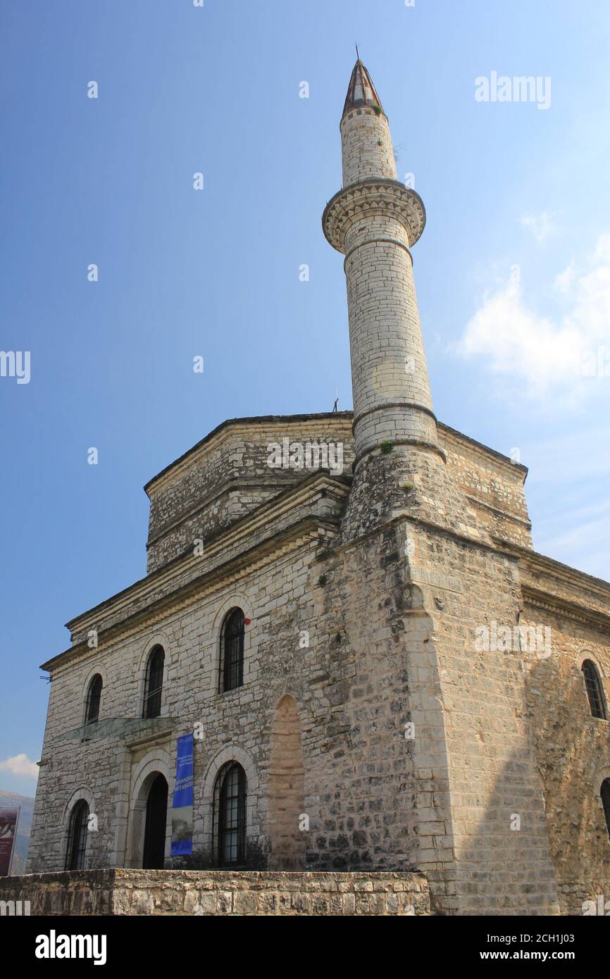 Fethiye  Mosque in Ioannina city old citadel , Ipirus , Greece Stock Photo