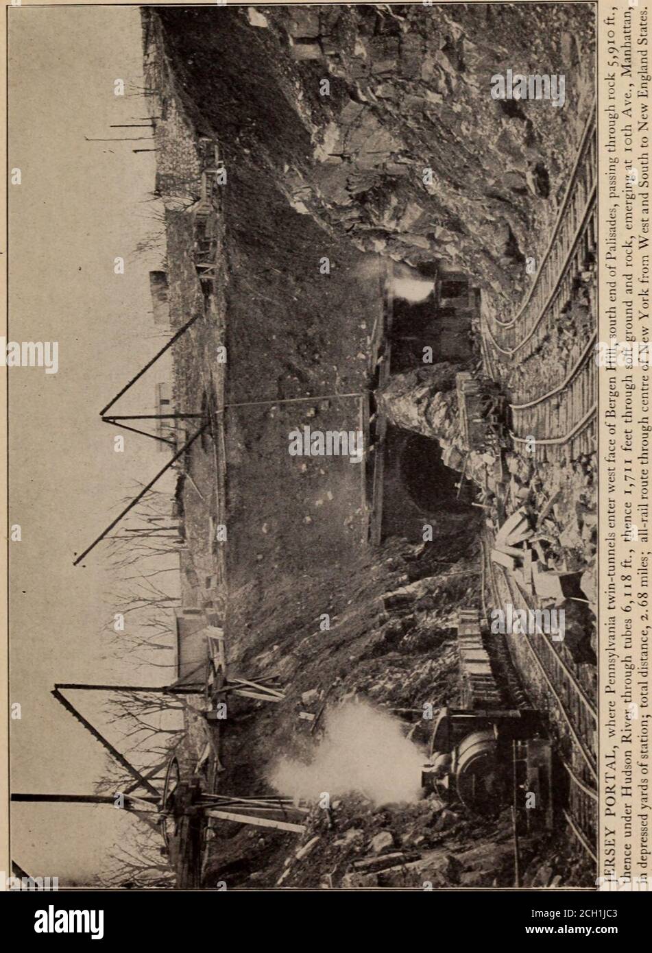 . Pennsylvania Railroad tunnels and terminals in New York City / . WEEH