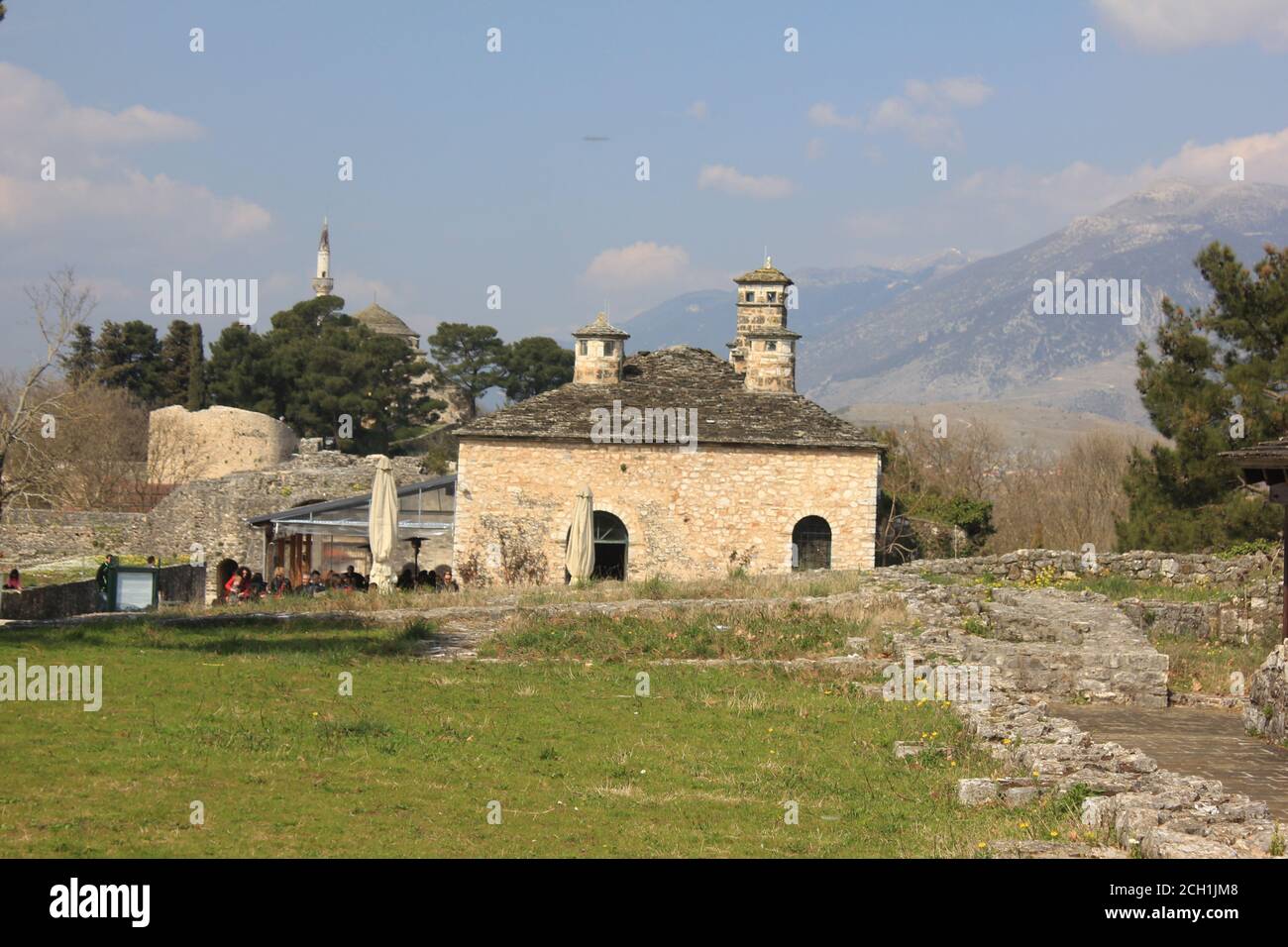 Ioannina city citadel  , Ipirus , Greece Stock Photo
