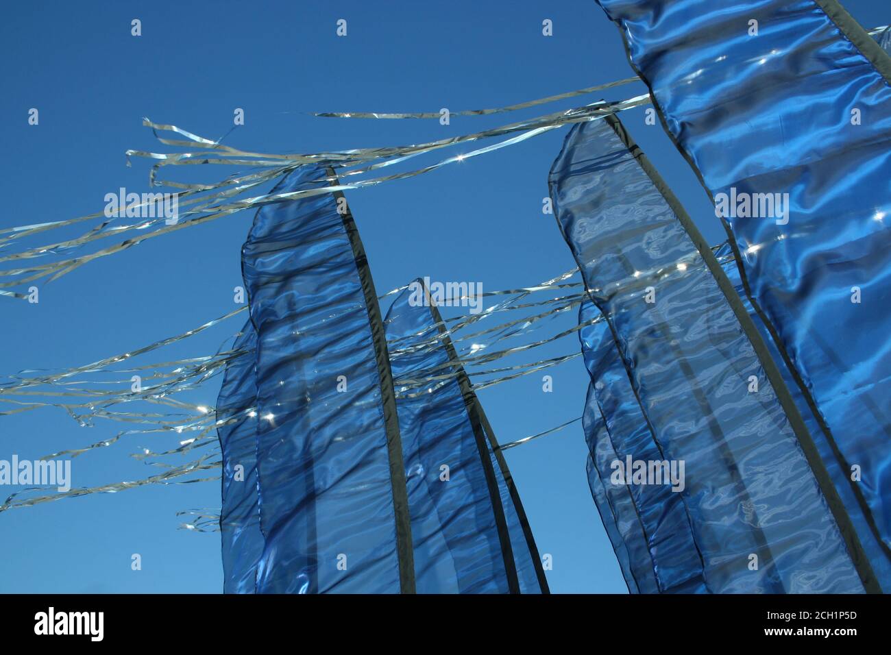 Kites at the Kite Festival in Wrightsville Beach, NC Stock Photo Alamy