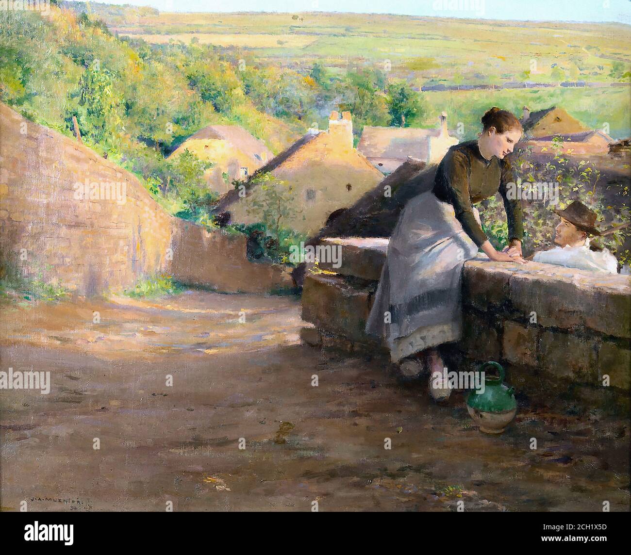 French Rendevous Jules Alexis Muenier High Resolution Stock Photography and Images - Alamy
