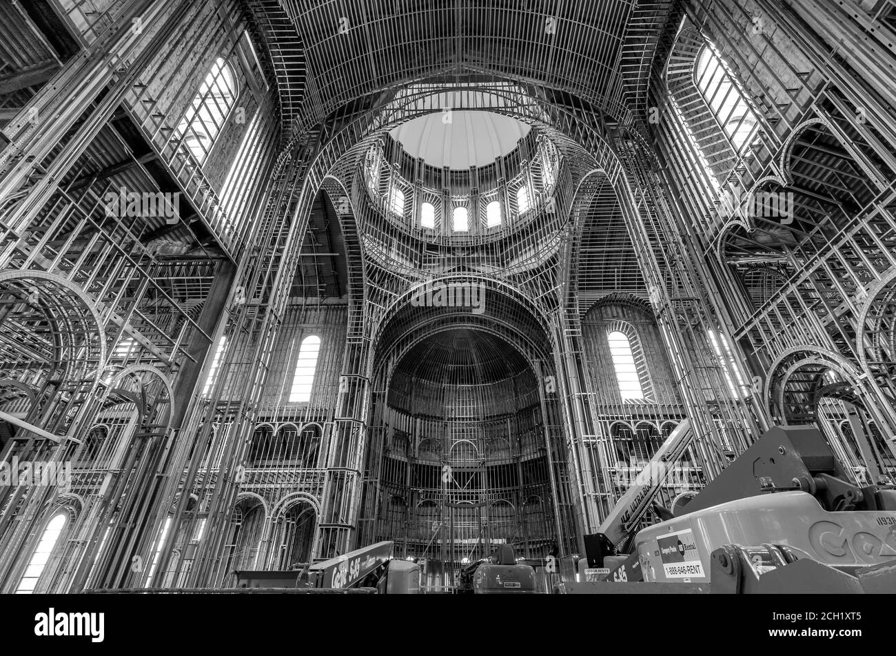 Raleigh North Carolina USA Construction of Holy Name of Jesus Cathedral ...