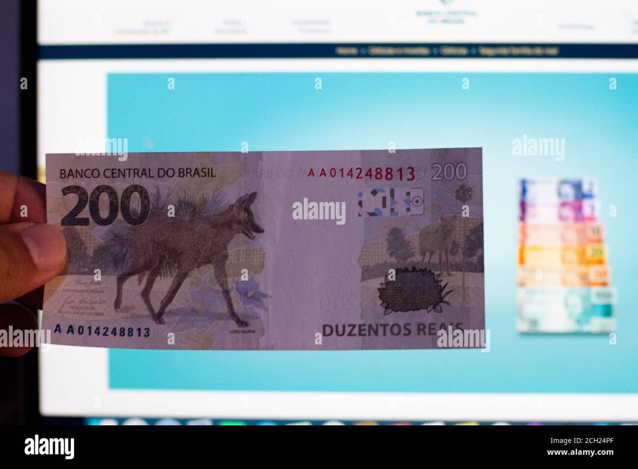 SÃO PAULO, SP - 13.09.2020: NOVA NOTA DE 200 REIAS EM CIRCULAÇÃO - New ...